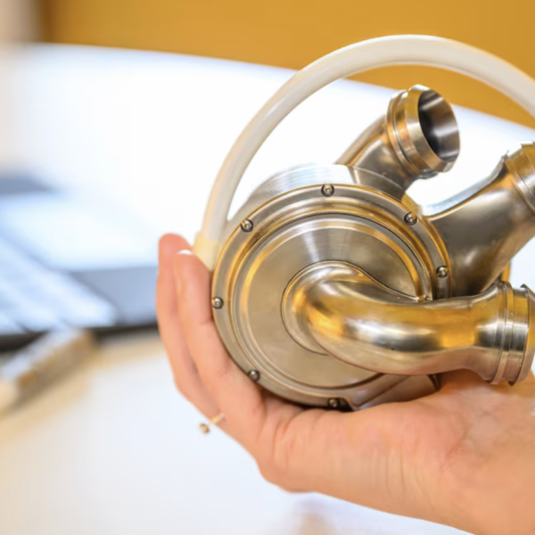 Le cœur BiVACOR ne comporte qu'une pièce mobile, un rotor en lévitation maintenu en place par des aimants.